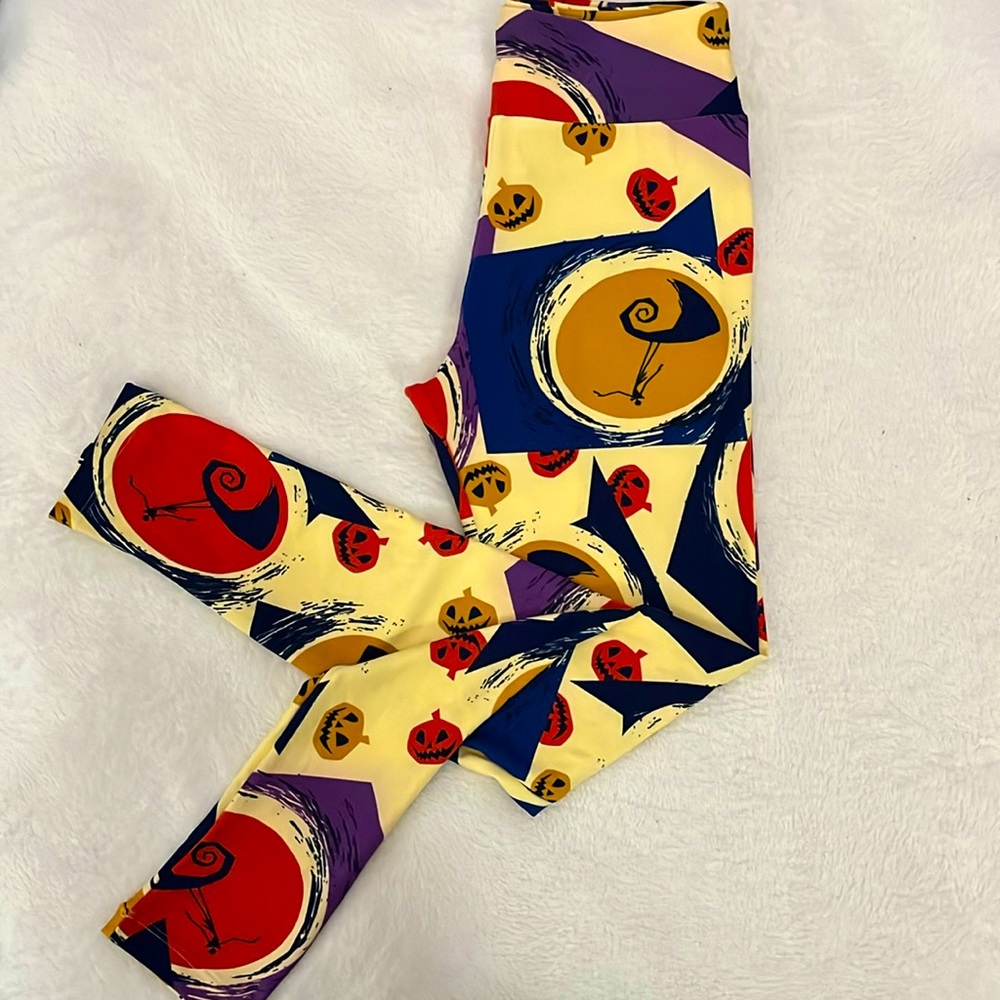 Lularoe Nightmare Before Christmas leggings